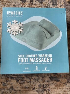 homedics sole soother vibration foot massager Sole Soother Vibration Foot Massager with Heat main image 0